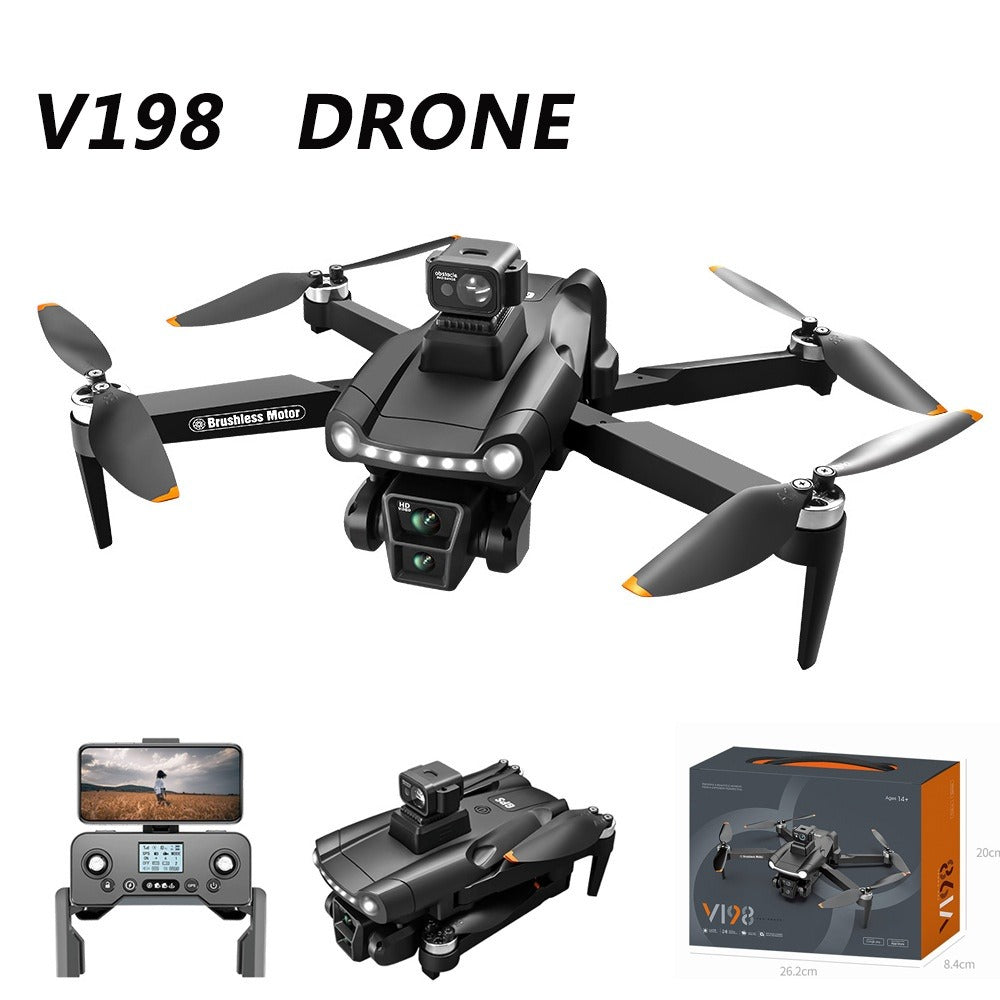 HD Smart Obstacle-Avoidance Quadcopter Drone