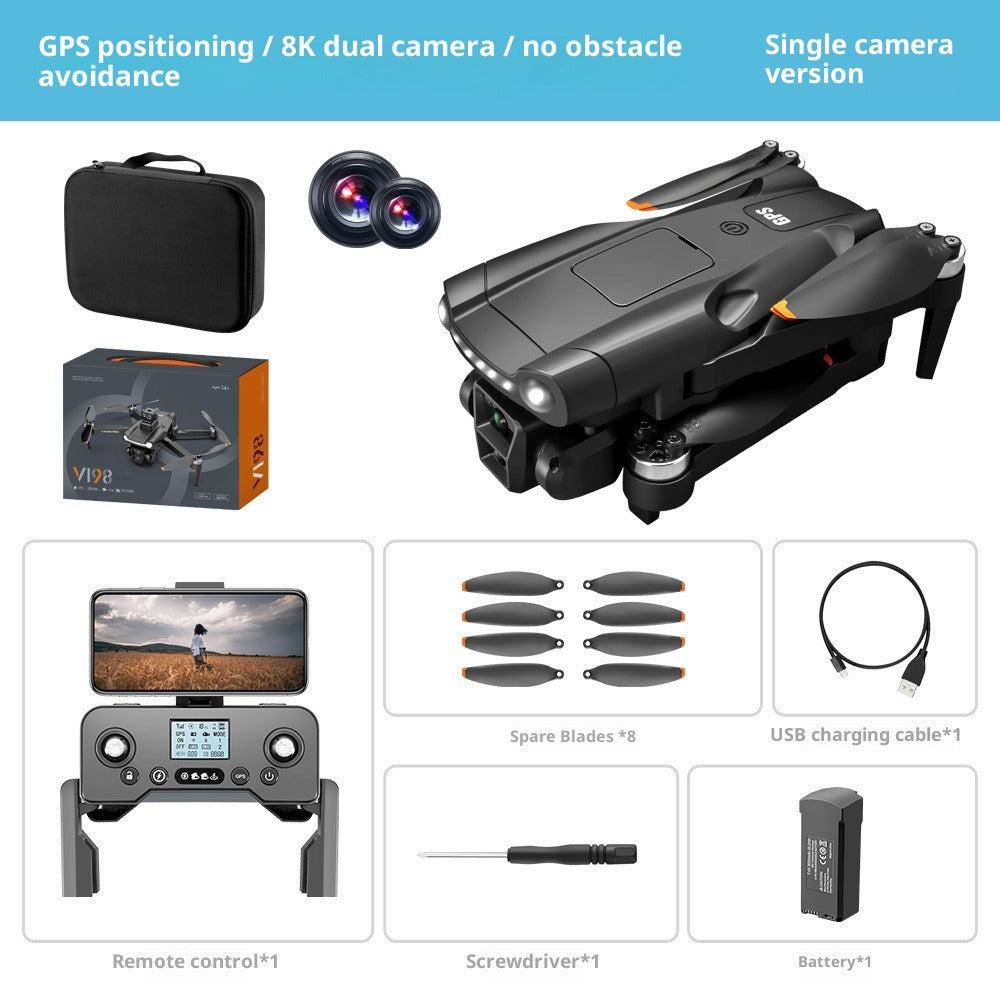 HD Smart Obstacle-Avoidance Quadcopter Drone